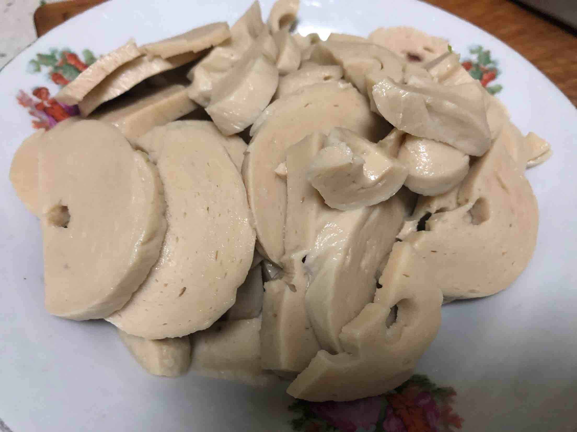 面筋炒肉絲的做法-家常味炒菜譜