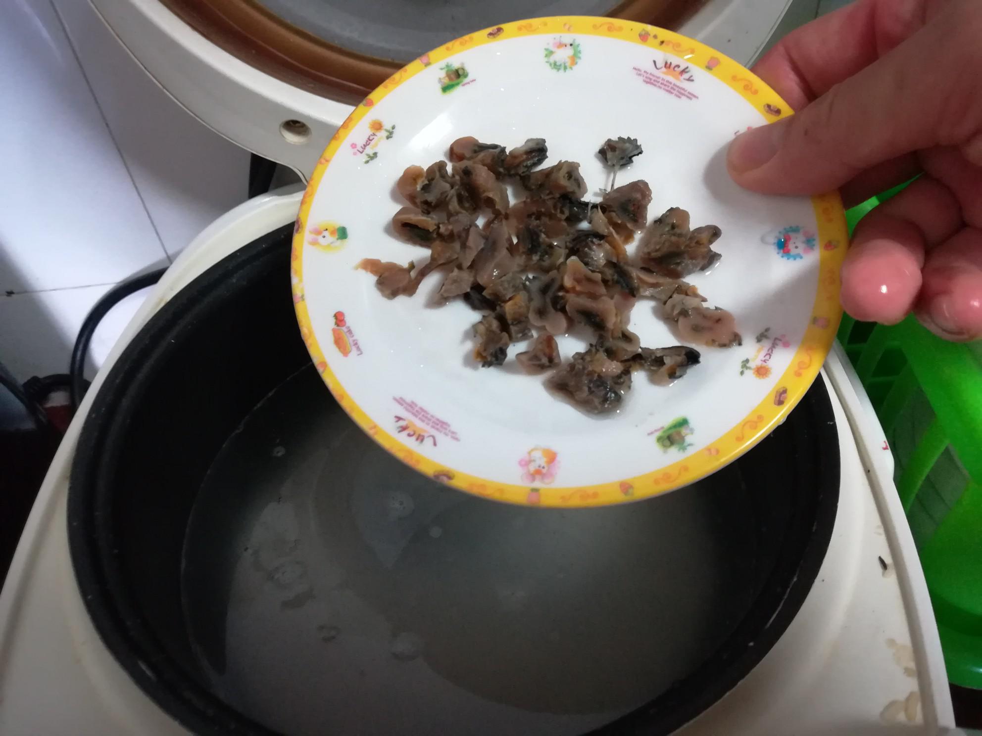 扇貝肉蠔豉粥的做法-咸鮮味煮菜譜