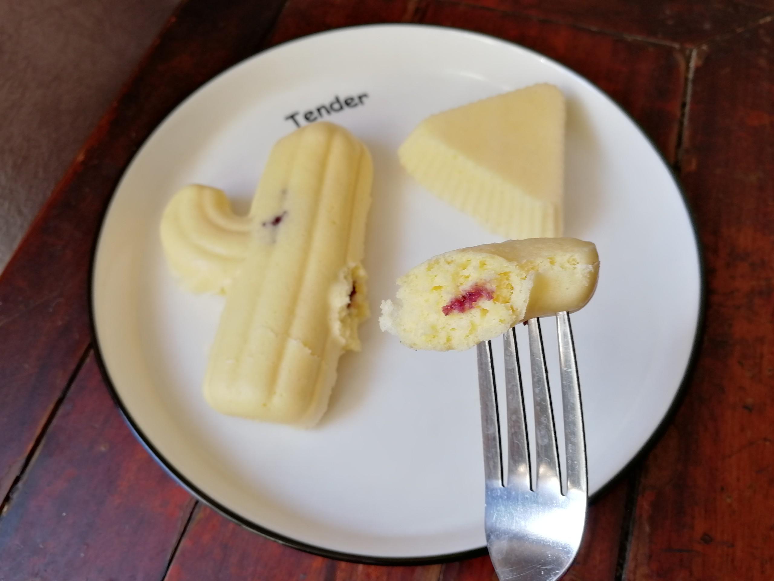 藍(lán)莓醬蒸糕的做法-酸甜味蒸菜譜