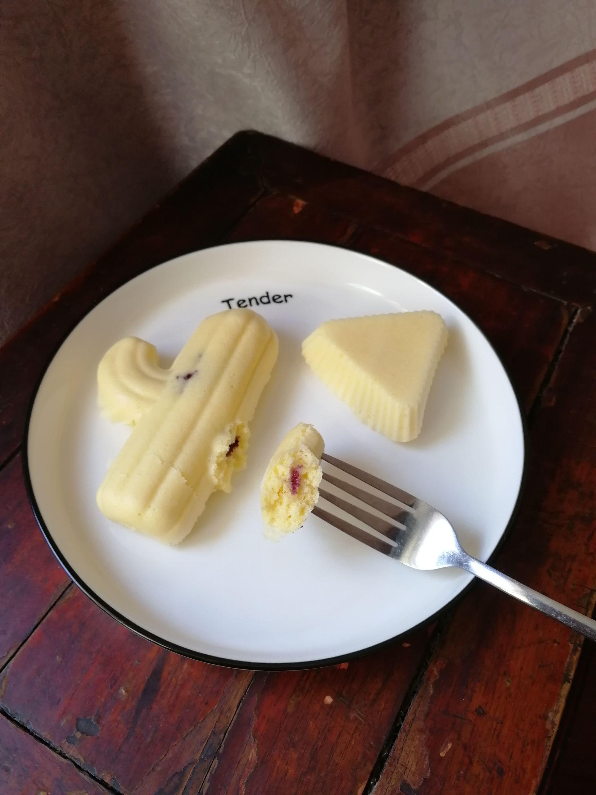 藍(lán)莓醬蒸糕的做法-酸甜味蒸菜譜