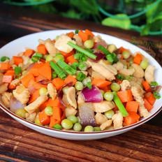 雞胸肉炒雜蔬的做法-家常味炒菜譜