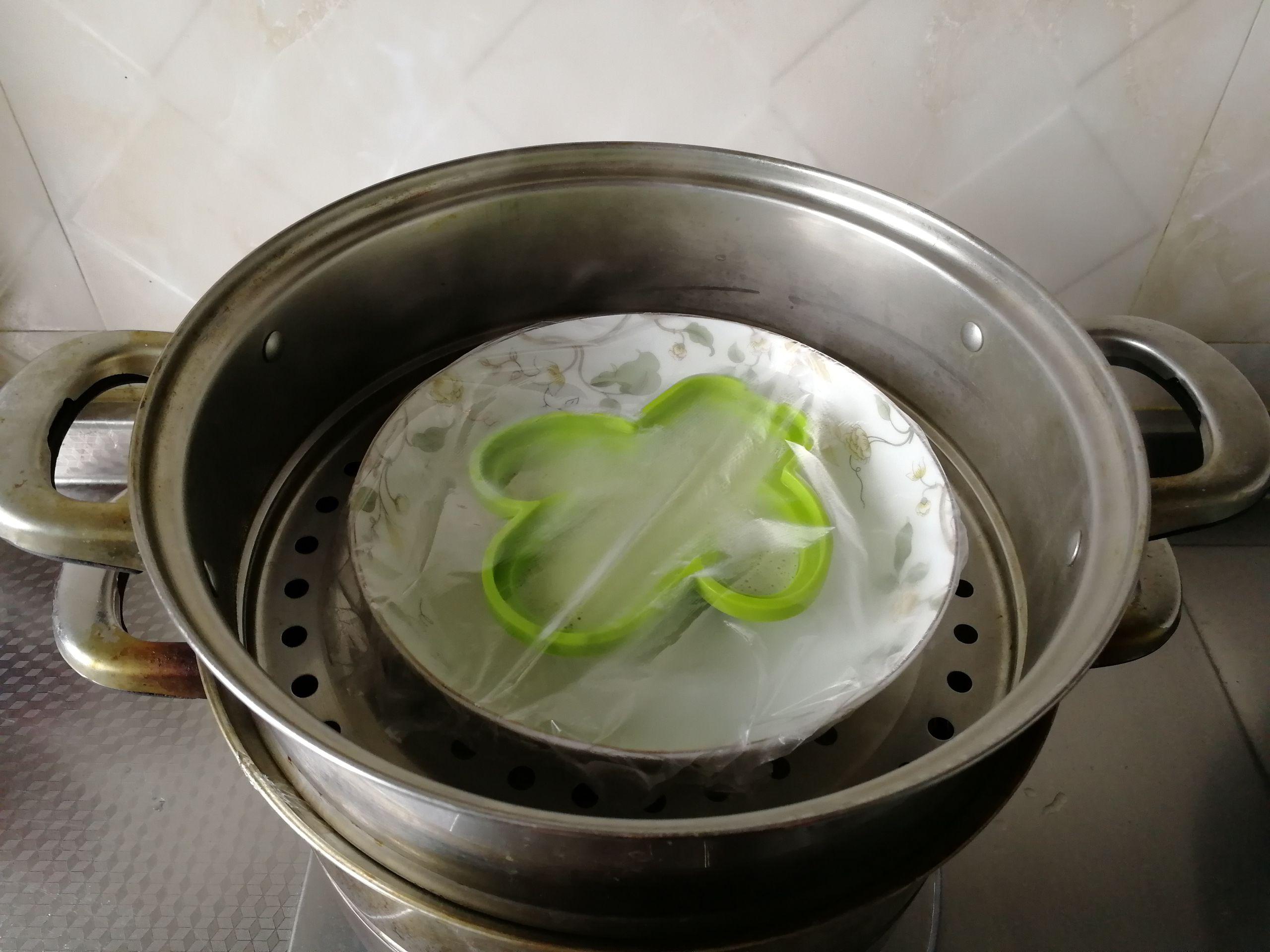 無糖西蘭花蒸糕的做法-其它口味蒸菜譜