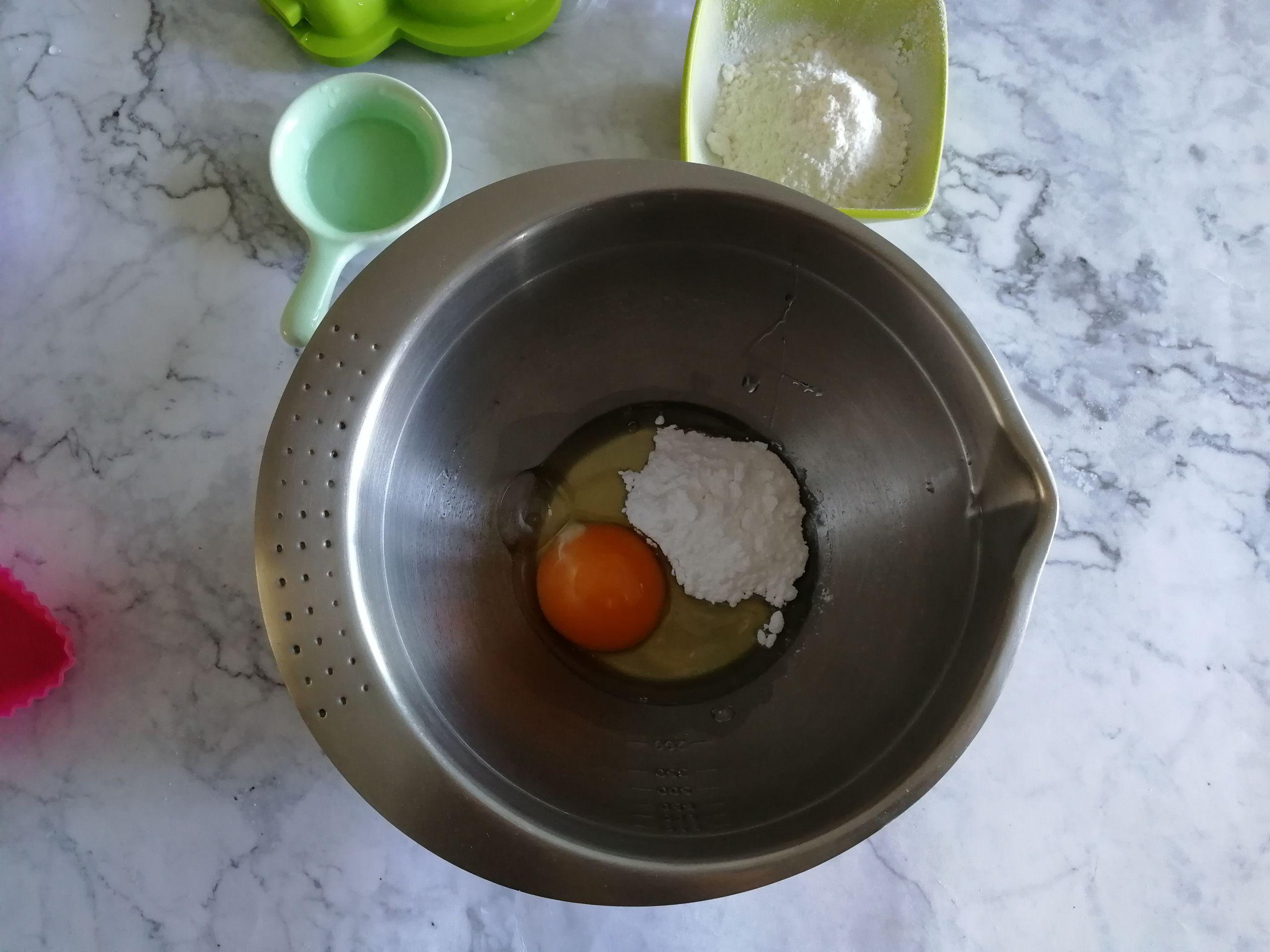 藍(lán)莓醬蒸糕的做法-酸甜味蒸菜譜