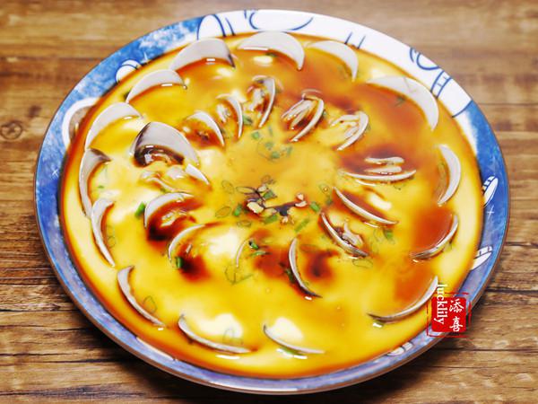 【添喜的廚房】蛤蜊蒸蛋的做法-咸鮮味蒸菜譜