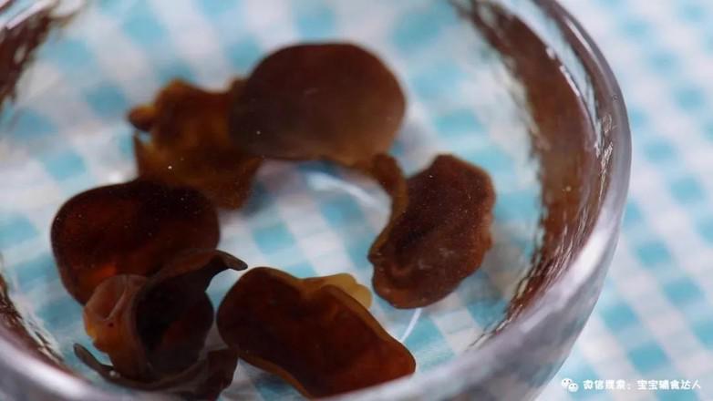 木耳腐竹小炒  寶寶輔食食譜的做法-家常味炒菜譜
