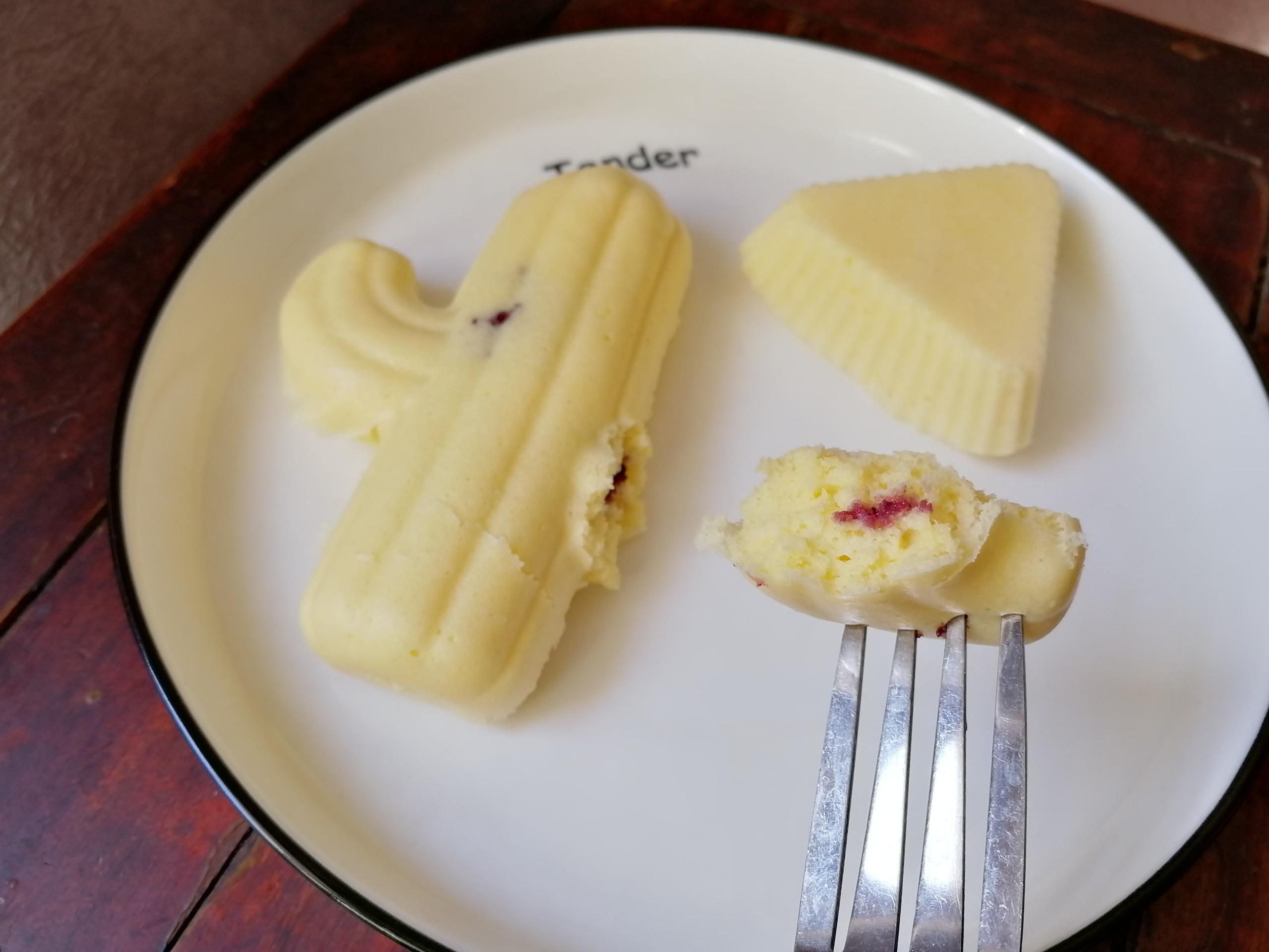 藍(lán)莓醬蒸糕的做法-酸甜味蒸菜譜