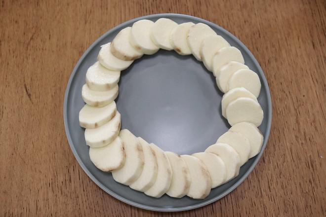 蒸蒸日上——蒸山藥肉丸的做法-家常味蒸菜譜