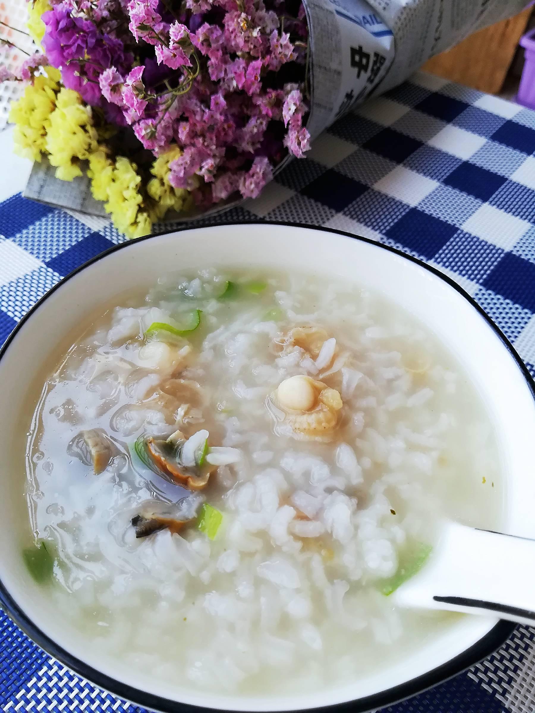 扇貝肉蠔豉粥的做法-咸鮮味煮菜譜
