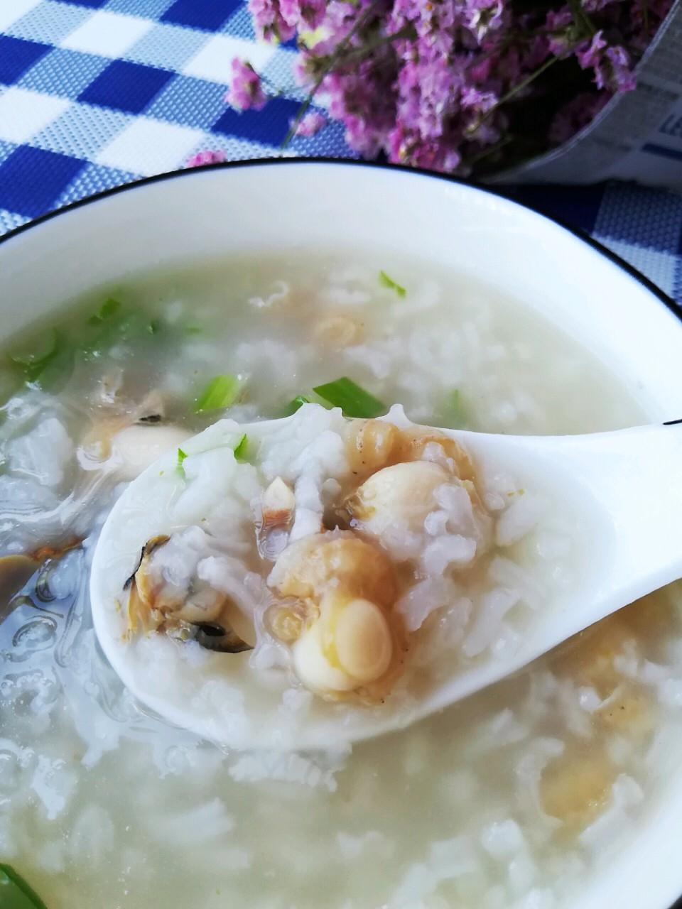 扇貝肉蠔豉粥的做法-咸鮮味煮菜譜