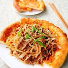 馕包皮芽子炒肉的做法-家常味炒菜譜