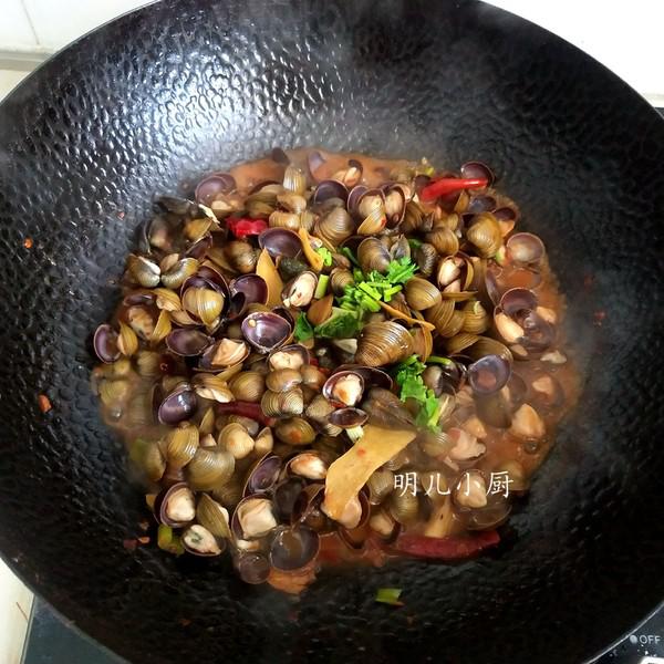 醬爆黃沙蜆的做法-家常味炒菜譜