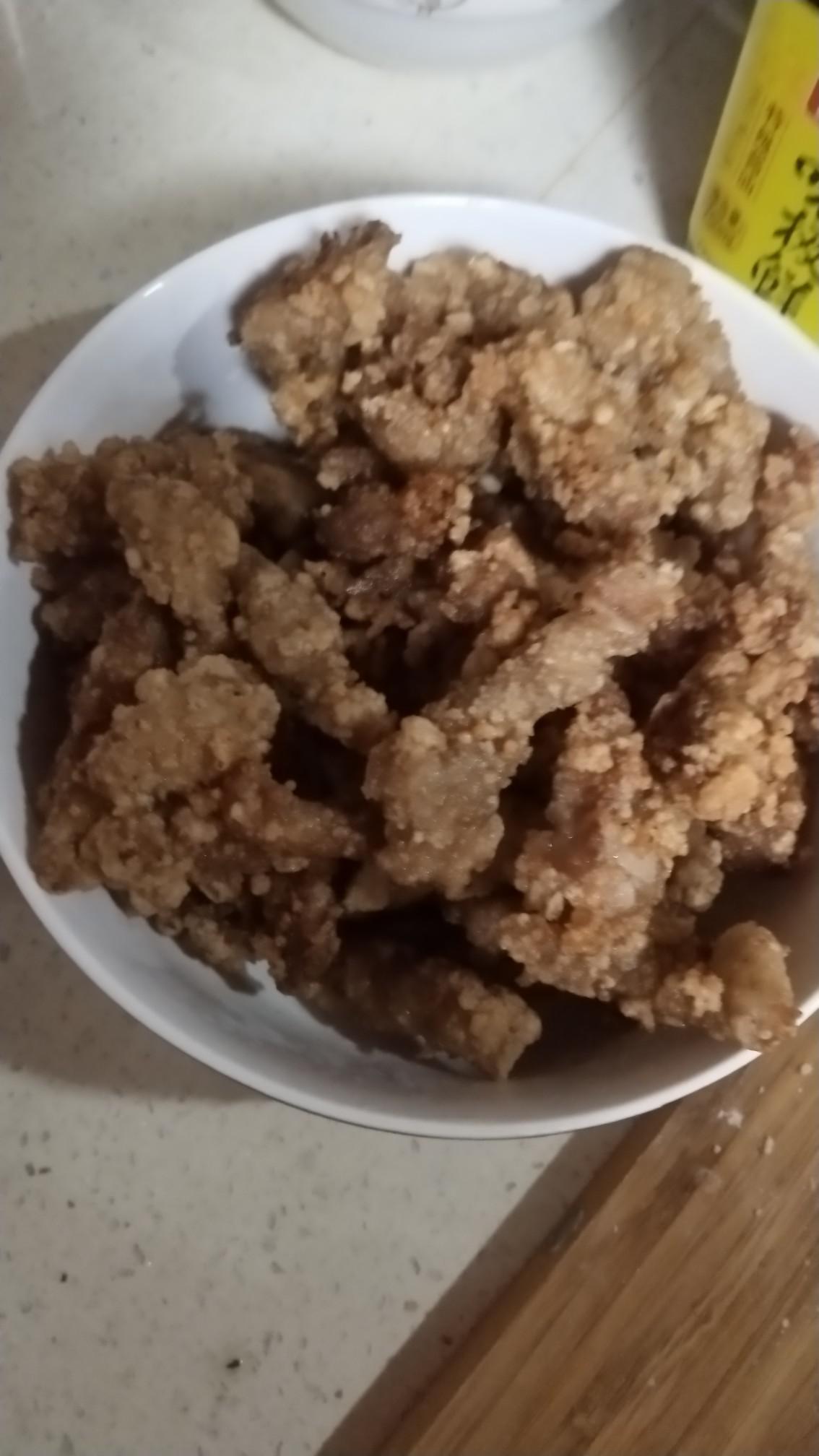 香芋荔枝肉的做法-家常味炸菜譜