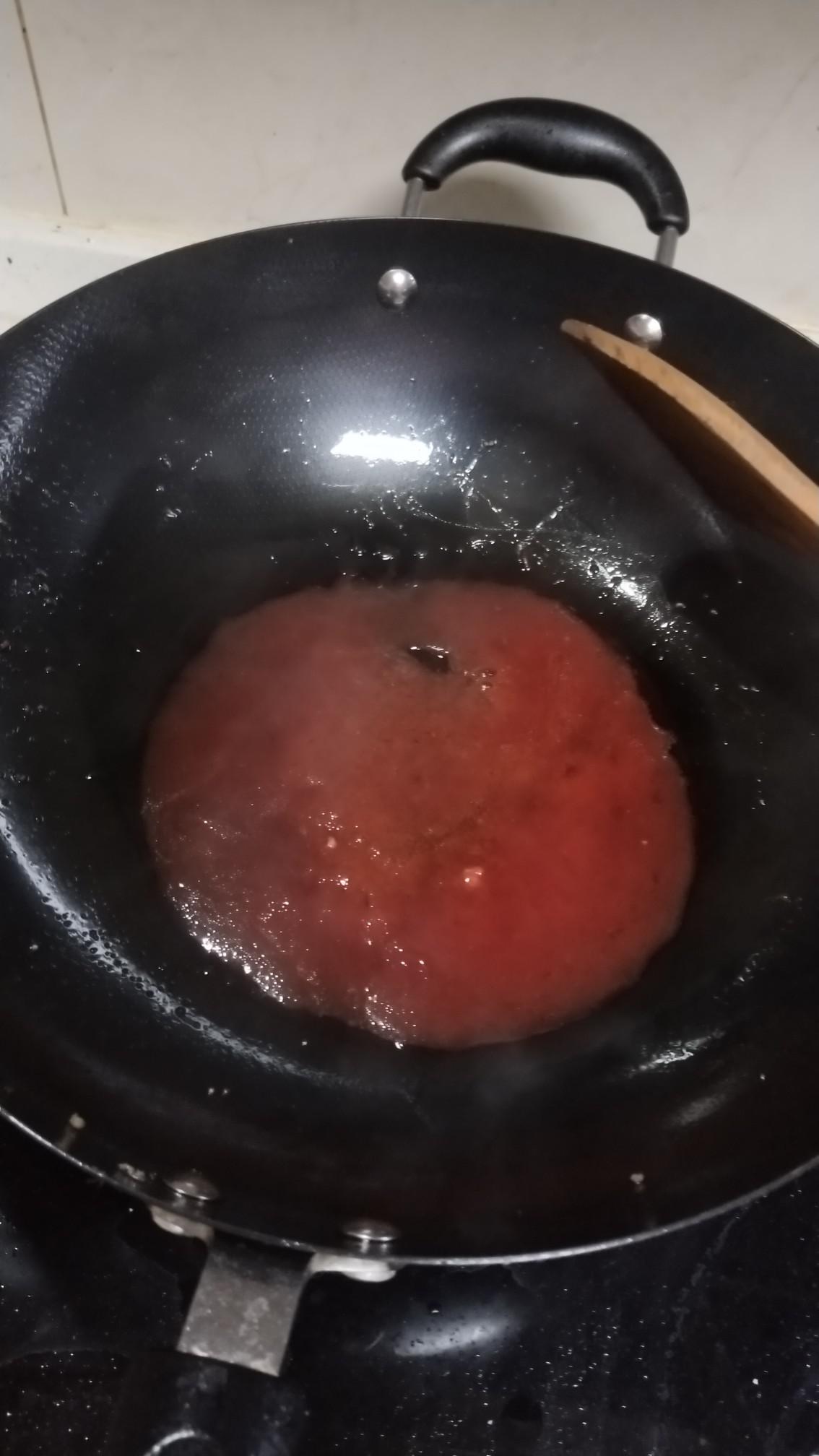 香芋荔枝肉的做法-家常味炸菜譜