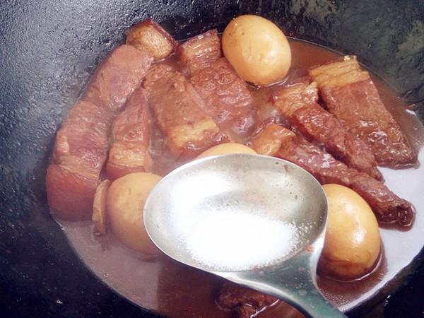 紅燒肉熏蛋的做法-咸鮮味燒菜譜