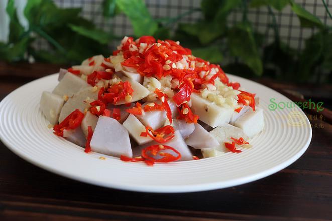 剁椒蒸芋頭的做法-香辣味蒸菜譜