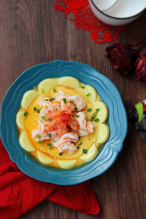 鮮蝦玉子豆腐的做法-咸鮮味蒸菜譜-易網健康養生網 鮮蝦玉子豆腐的做法-咸鮮味蒸菜譜