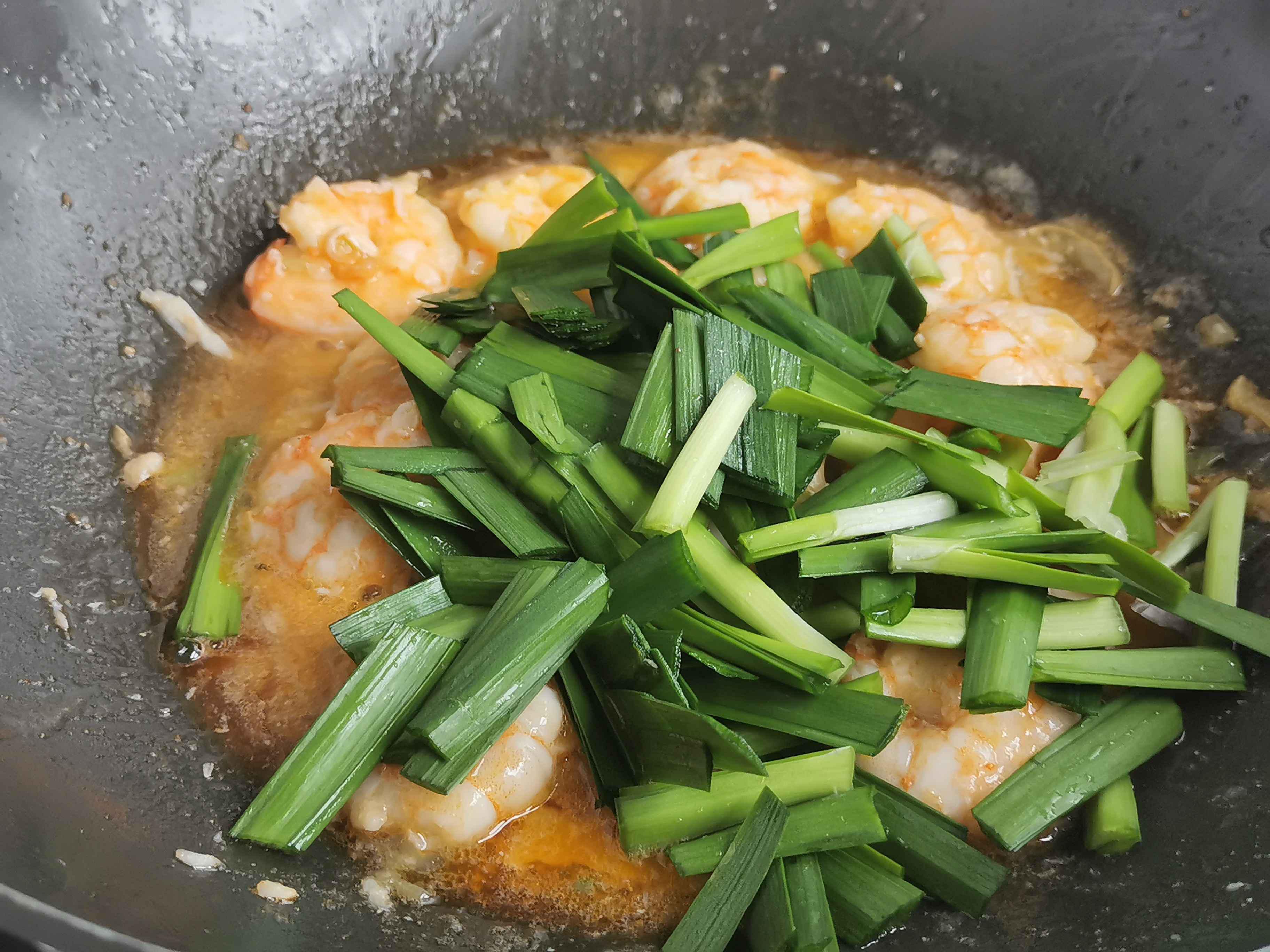 韭菜炒蝦仁的做法-咸鮮味炒菜譜