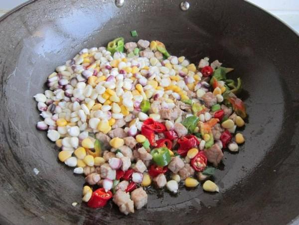 羊肉炒玉米的做法-家常味炒菜譜