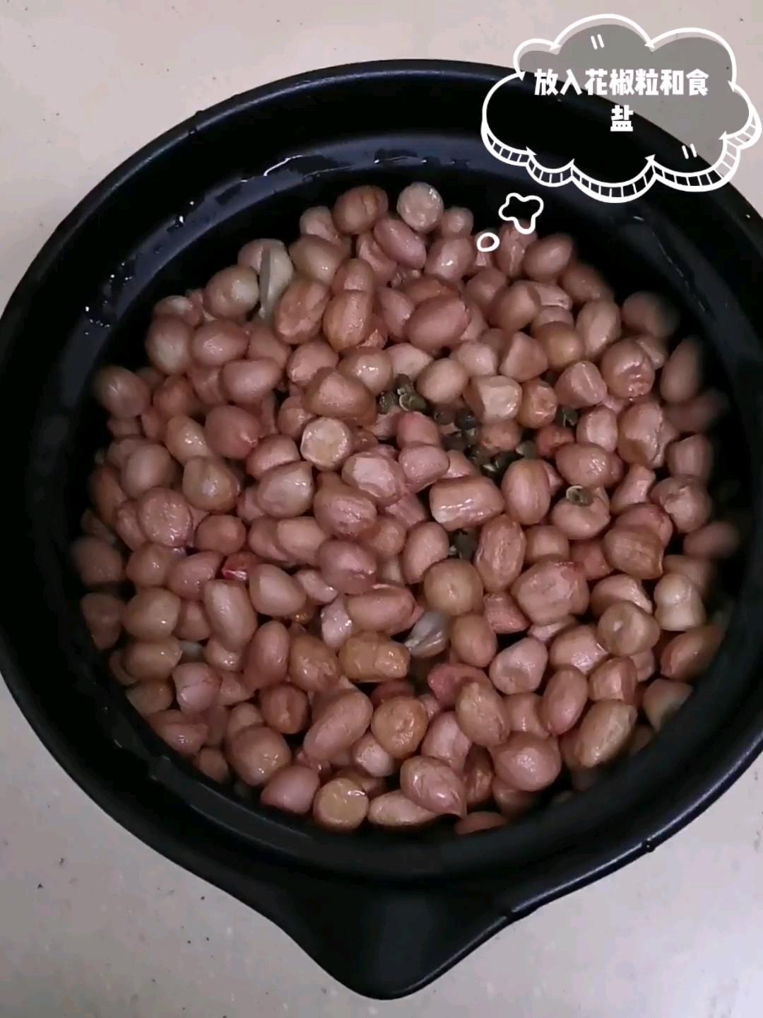 百煮五香烤花生的做法-五香味烤菜譜