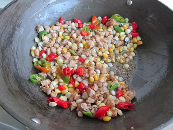 羊肉炒玉米的做法-家常味炒菜譜