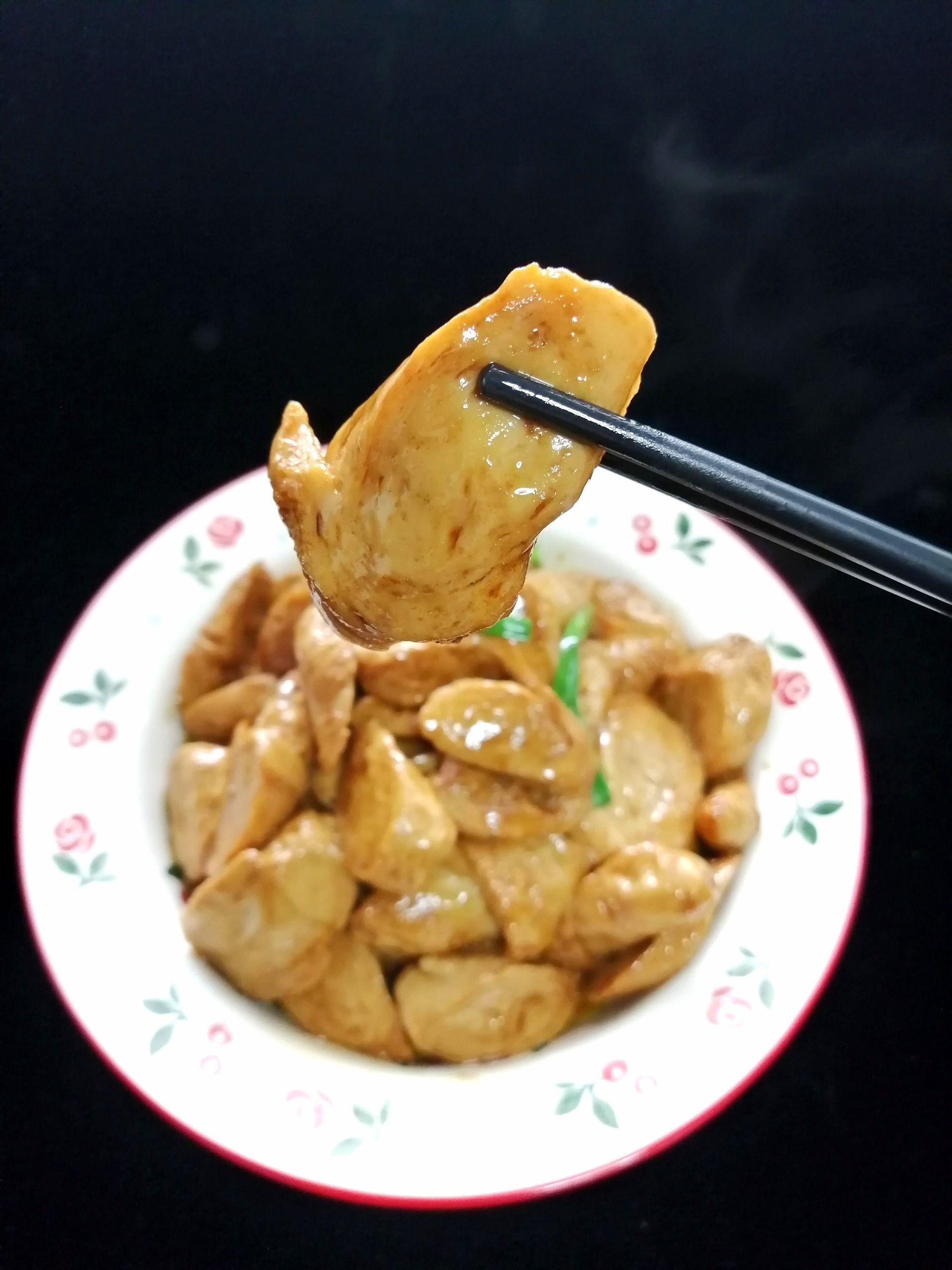 醋溜面筋的做法-酸味炒菜譜