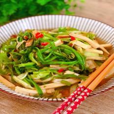 水芹炒香干的做法-家常味炒菜譜