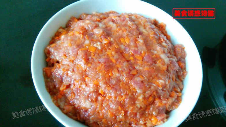 玉米面胡蘿卜肉龍的做法-咸鮮味蒸菜譜