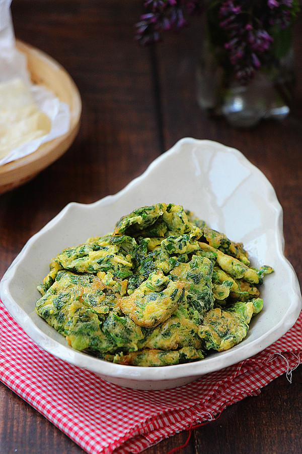 薺菜炒雞蛋的做法-咸鮮味炒菜譜