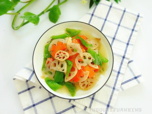 小炒蓮藕的做法-咸鮮味炒菜譜