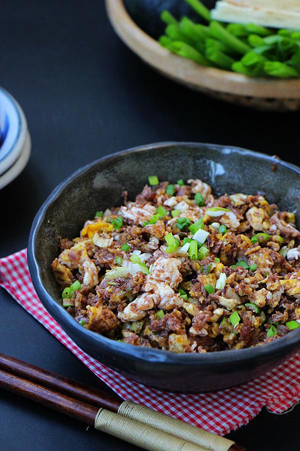 蝦醬炒雞蛋的做法-其它口味炒菜譜