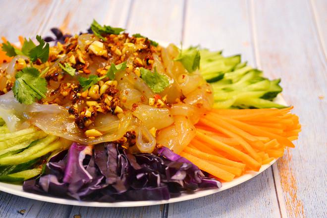 五彩繽紛涼拌菜的做法-香辣味拌菜譜