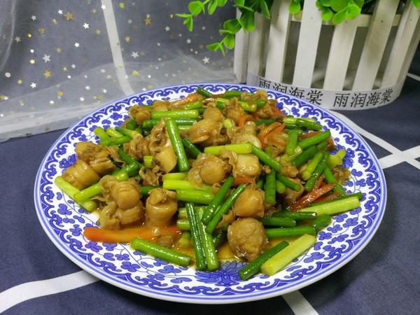 蒜苔炒扇貝肉的做法-家常味炒菜譜