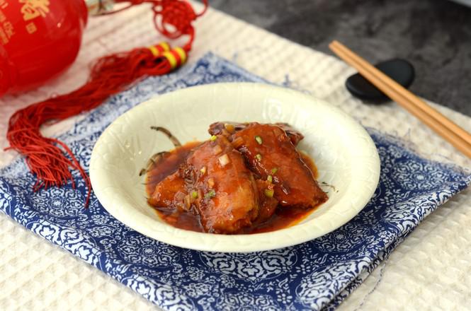 茄汁糖醋帶魚(yú)的做法-酸甜味燒菜譜