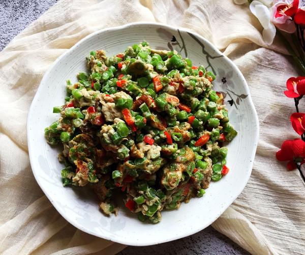 豆角煎雞蛋的做法-家常味煎菜譜