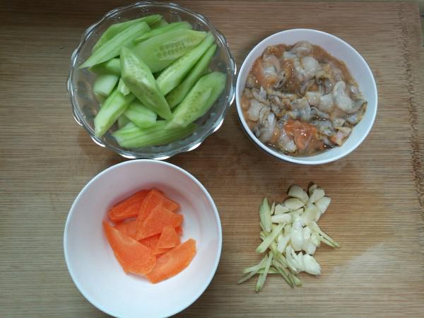 黃瓜炒扇貝的做法-家常味炒菜譜