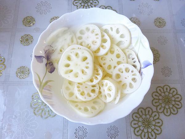 小炒蓮藕的做法-咸鮮味炒菜譜