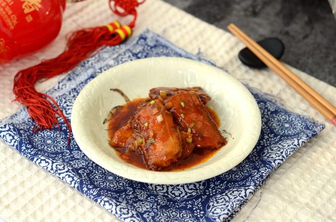 茄汁糖醋帶魚(yú)的做法-酸甜味燒菜譜