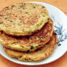 豆渣韭菜雞蛋餅的做法-家常味煎菜譜