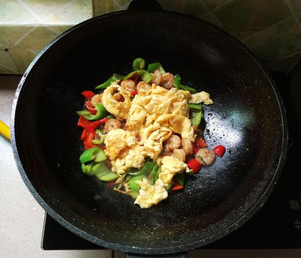 雞蛋炒蝦仁的做法-家常味炒菜譜