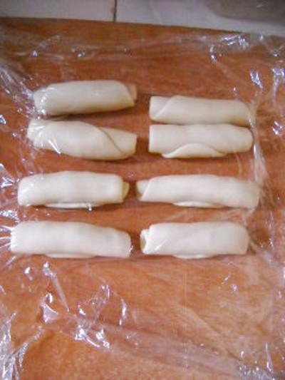 微波雪菜鮮肉月餅的做法-咸鮮味微波菜譜