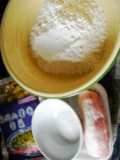 微波雪菜鮮肉月餅的做法-咸鮮味微波菜譜