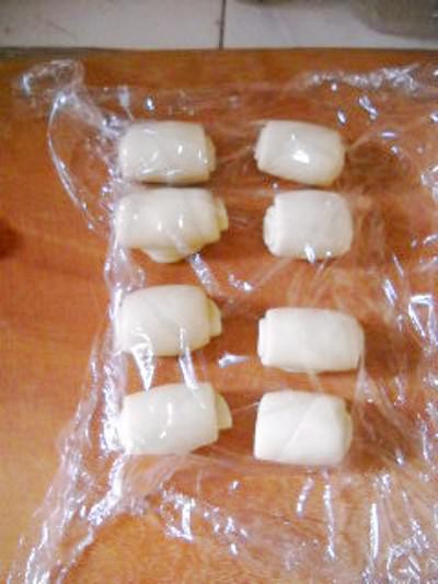 微波雪菜鮮肉月餅的做法-咸鮮味微波菜譜