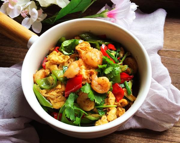 雞蛋炒蝦仁的做法-家常味炒菜譜