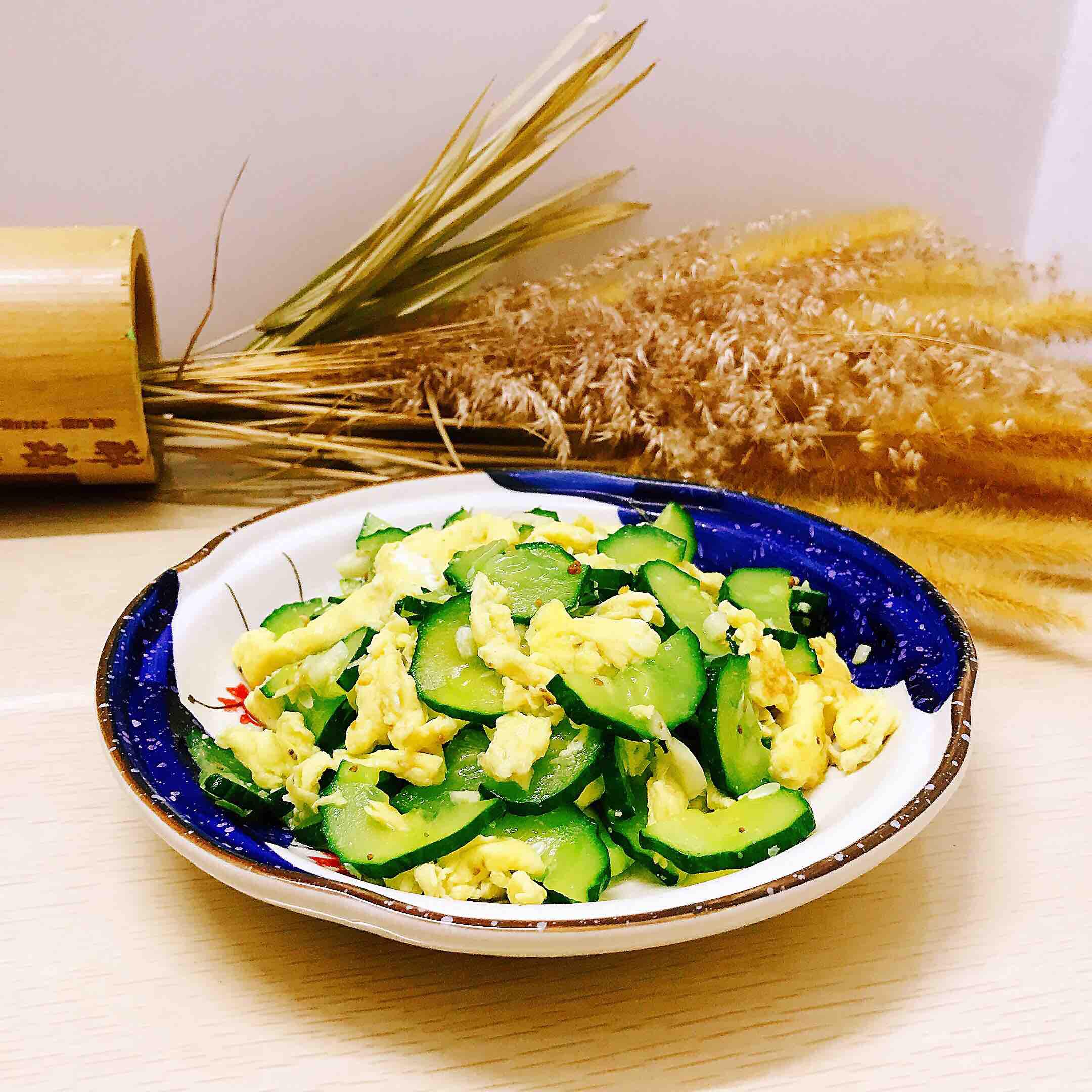 青瓜炒雞蛋的做法-家常味炒菜譜