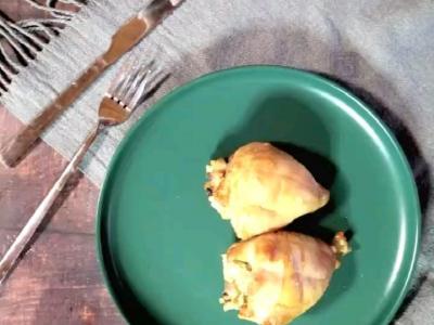 雞腿包飯的做法-咸鮮味烘焙菜譜