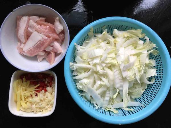 白菜幫炒肉的做法-香辣味炒菜譜