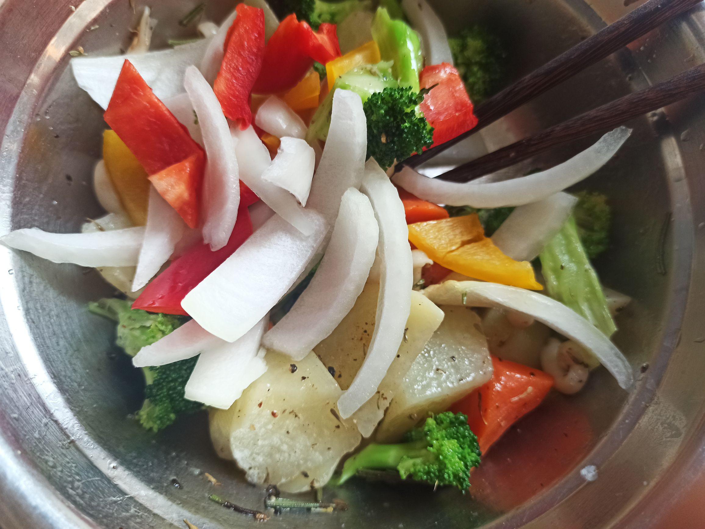 法式雜蔬烤羊排的做法-其它口味烤菜譜