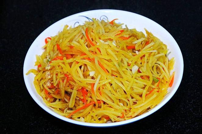 素炒土豆絲的做法-家常味炒菜譜