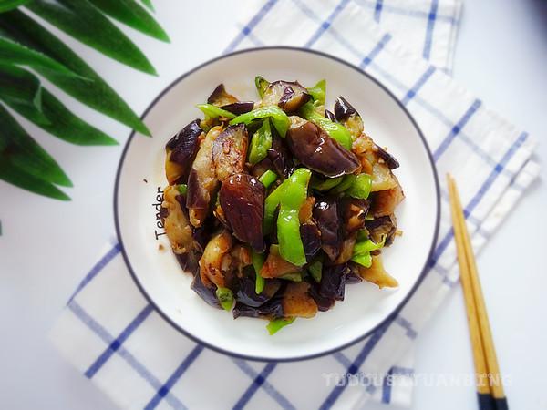 辣椒炒茄子的做法-咸鮮味炒菜譜