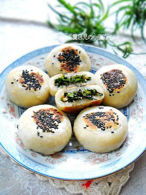 雪菜餡餅的做法-家常味煎菜譜